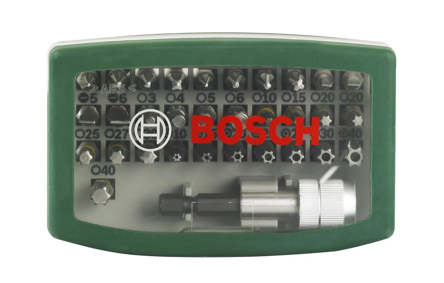 Bosch Rainbow Set 32 inserti avvitamento con portainserti