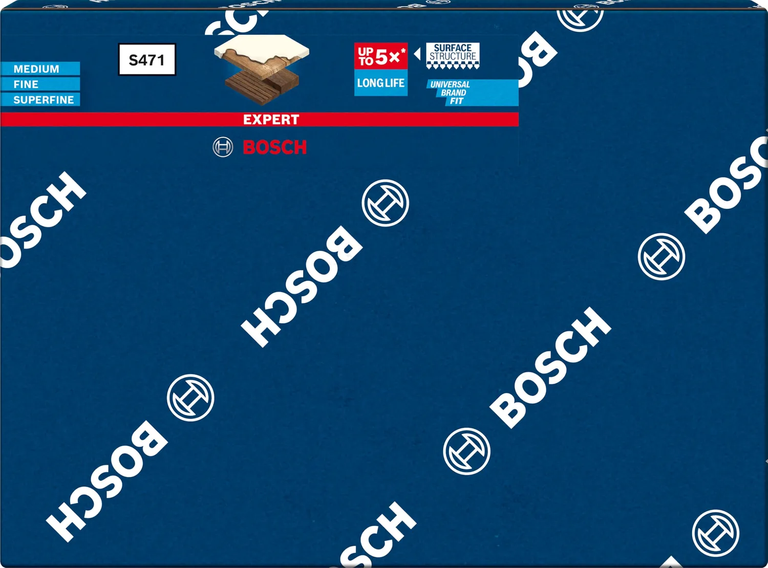 Bosch Expert S471 spugna abrasiva 69x97 fine