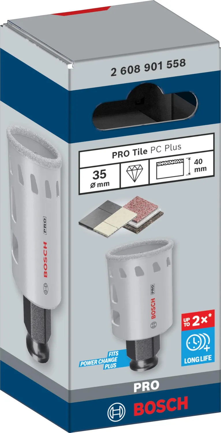 Bosch Expert PRO Tile sega a tazza 35 mm diamantata