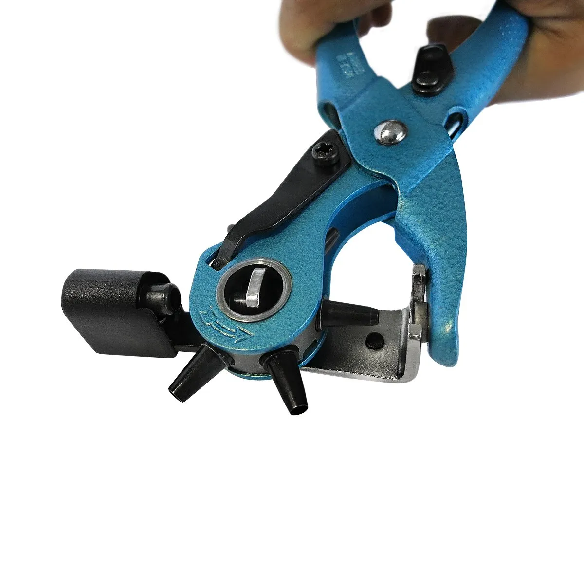 S&R cambia fustelle pinza perforatrice Precision Profi acciaio