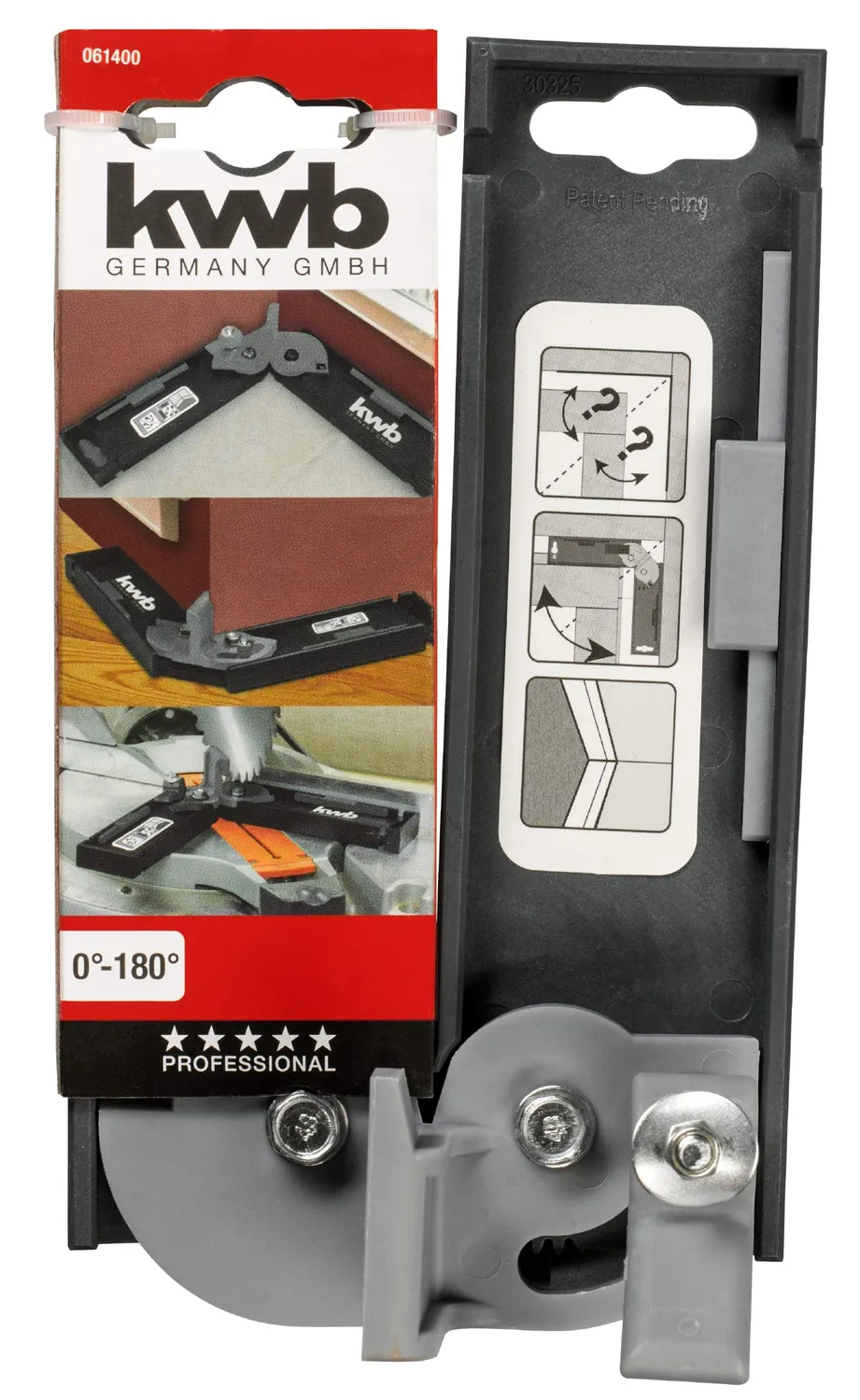KWB 061400 smusso angolare goniometro 0-180 gradi