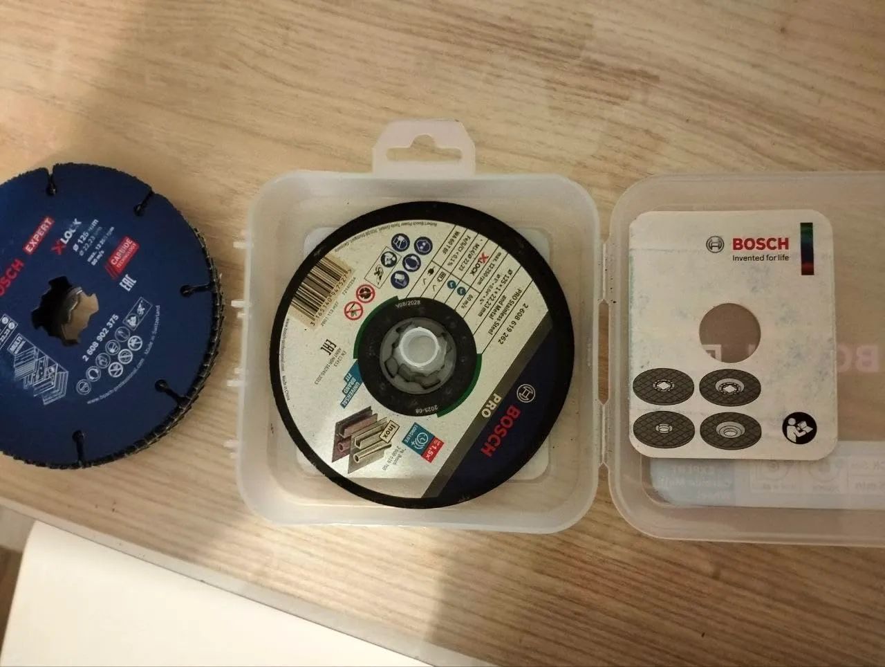 Bosch X-Lock set taglio smerigliatura 5 pz inox metallo