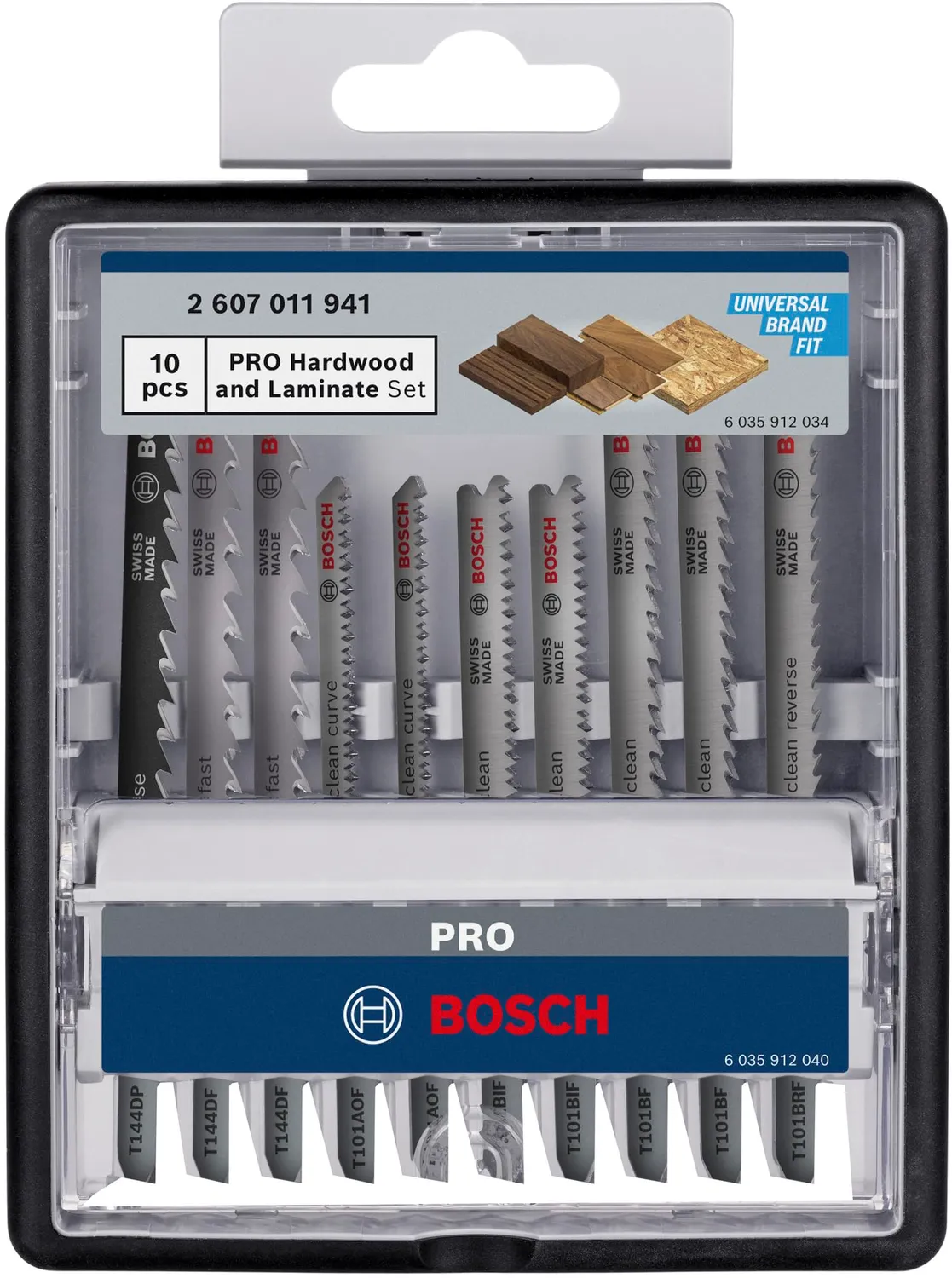 Bosch PRO lame seghetto T 83mm Hardwood Laminate 10pz