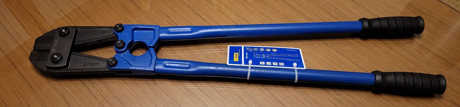 S&R Tagliabulloni 750 mm tronchese ferro fino 12 mm CrMo