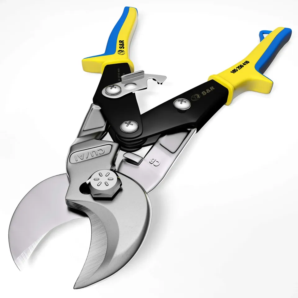 S&R Cesoia Cavi Rame Alluminio 14 mm 245 mm Doppio Tagliente