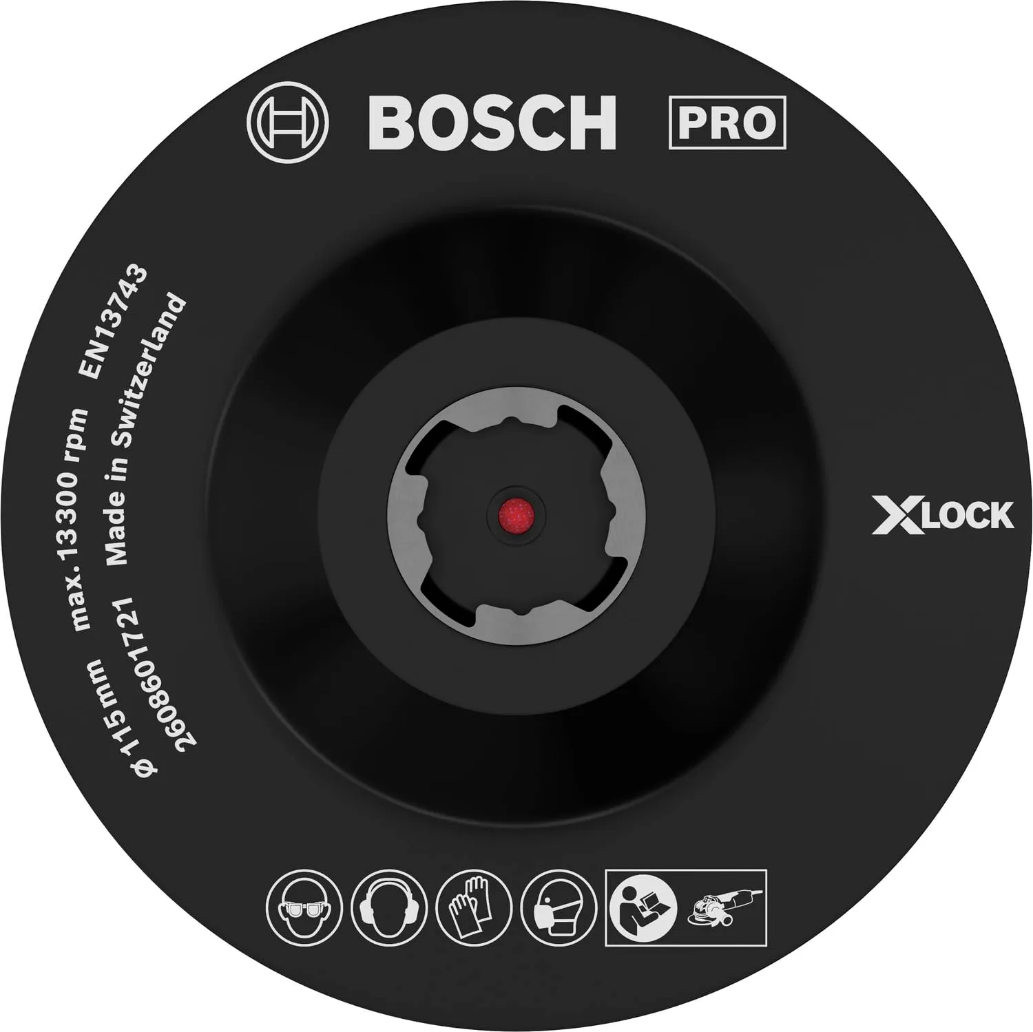 Bosch Expert Platorello X-Lock Velcro 125 mm PRO