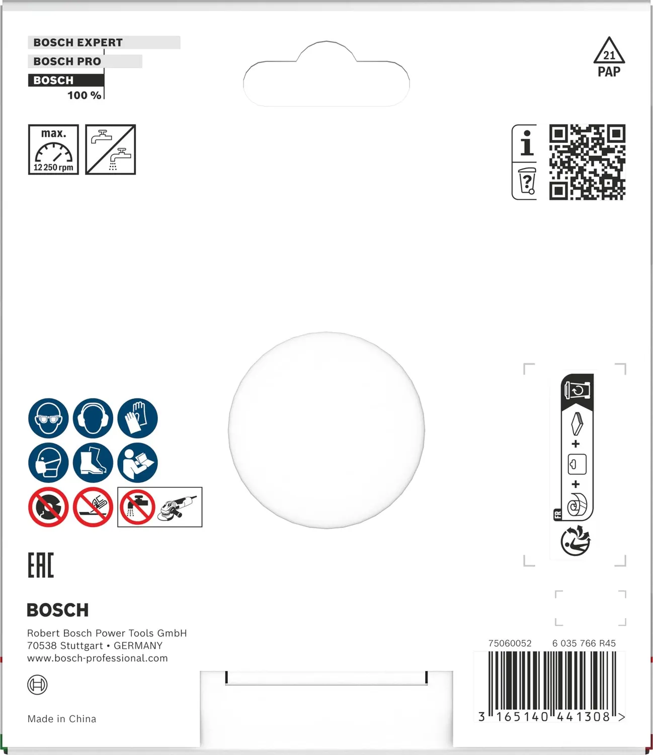 Bosch Expert Ceramic disco diamantato 125 mm ceramica uso secco