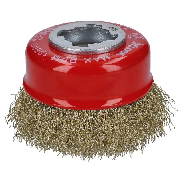 Bosch Expert PRO Metal Clean spazzola a tazza X-Lock 75mm