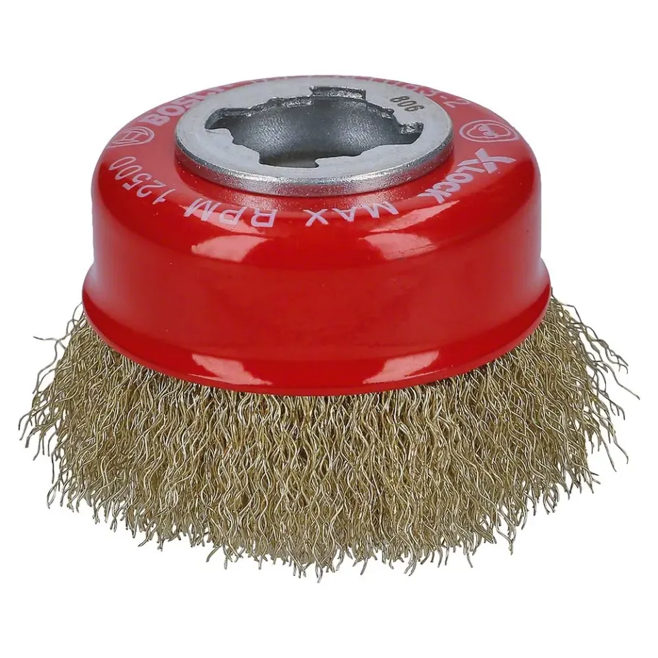 Bosch Expert PRO Metal Clean spazzola a tazza X-Lock 75mm