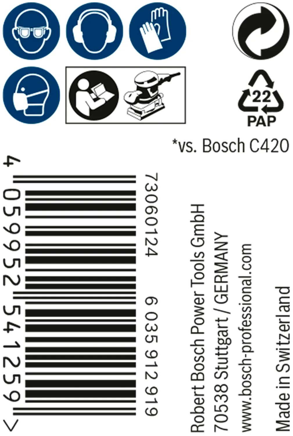 Bosch Expert M480 rotolo abrasivo rete 115 mm 5 m G120