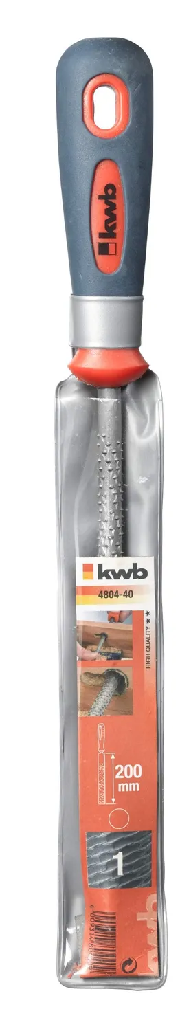 KWB 4804-40 raspa rotonda 200 mm legno