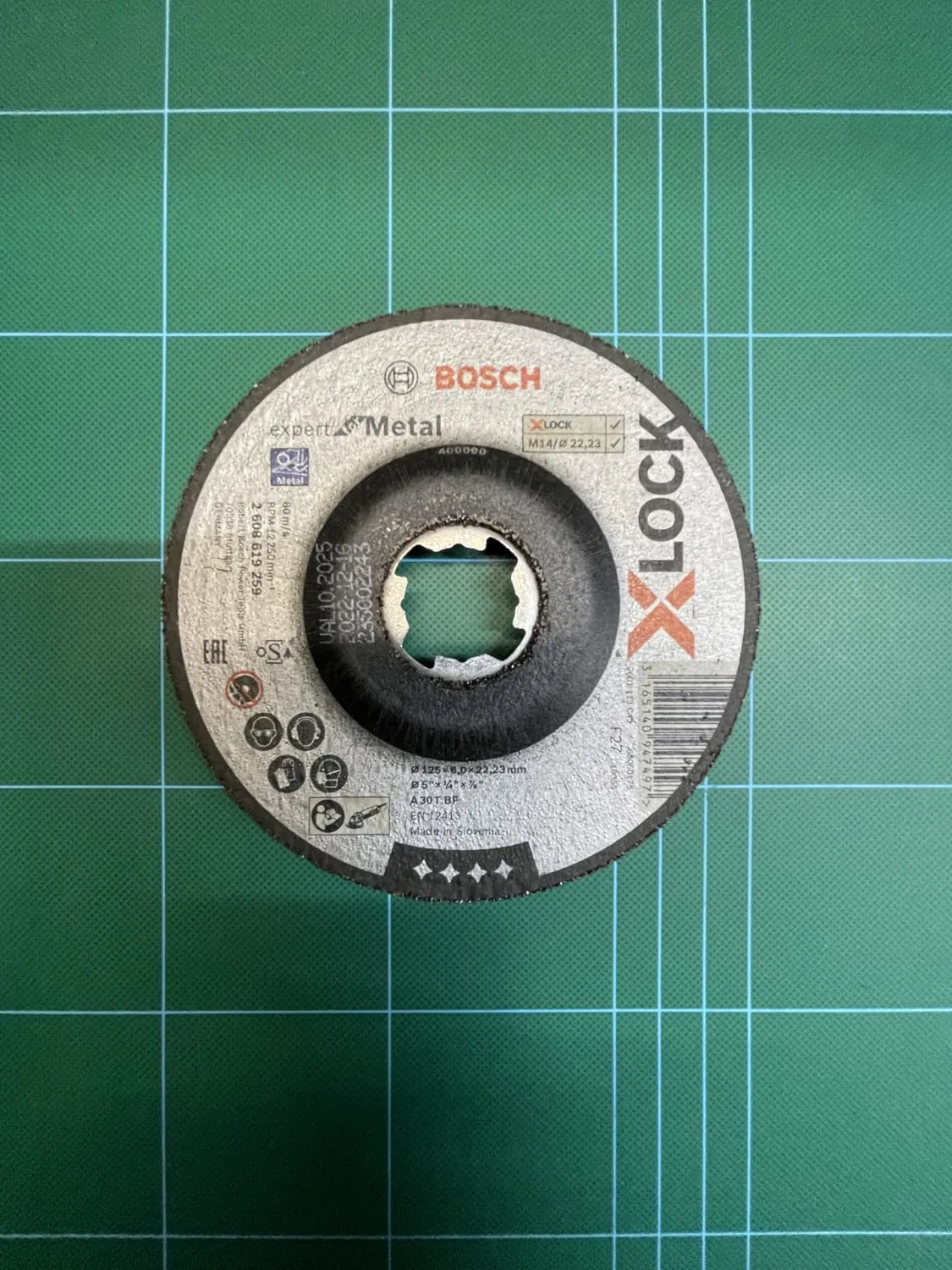Bosch Expert mola da sbavo metallo X-Lock 125x6 mm