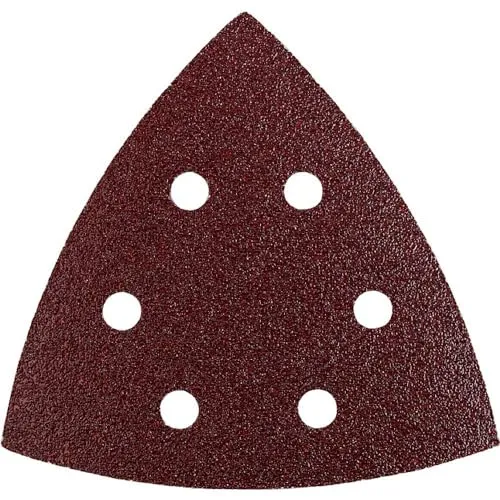 KWB 492706 triangoli abrasivi delta 105 mm grana 60 5 pz forati