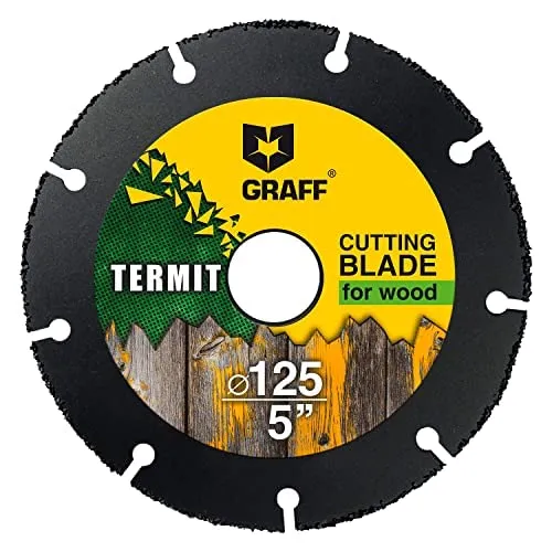 Graff Termit 125 mm disco da taglio legno e plastica