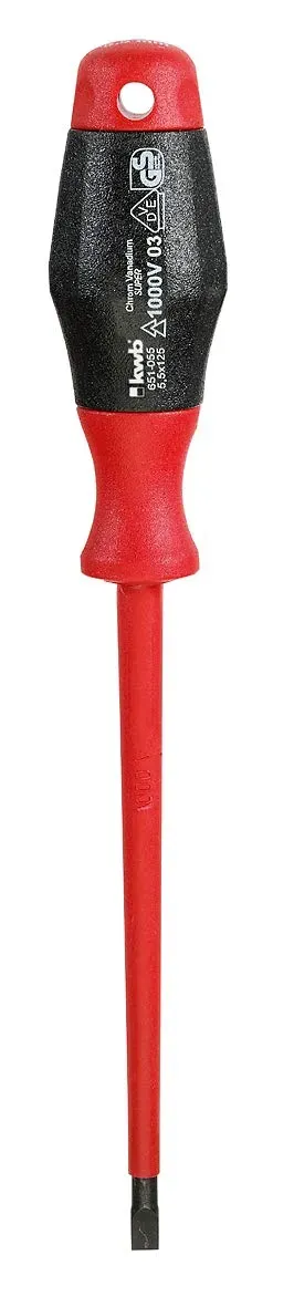 KWB 651-062 cacciavite a taglio 6,0x150 mm VDE 1000V