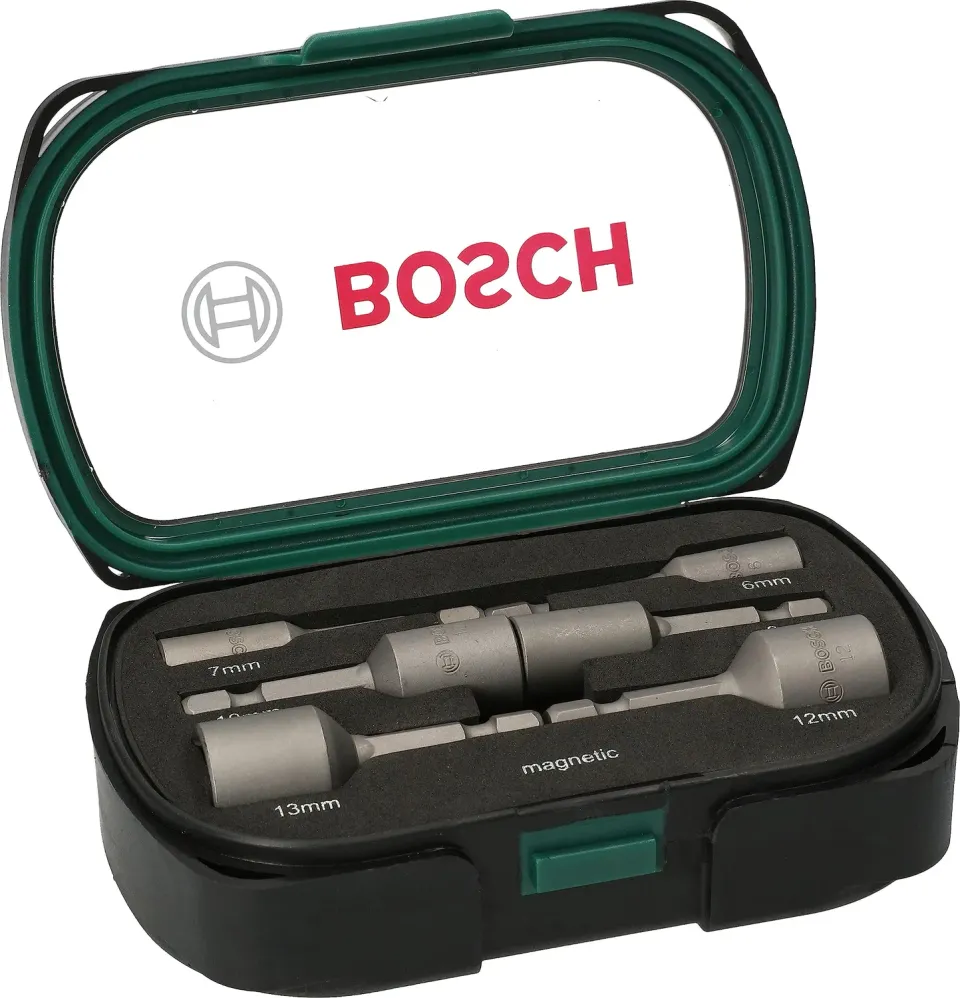 Bosch Expert Set 6 Bussole Magnetiche 6-13 mm attacco esagonale