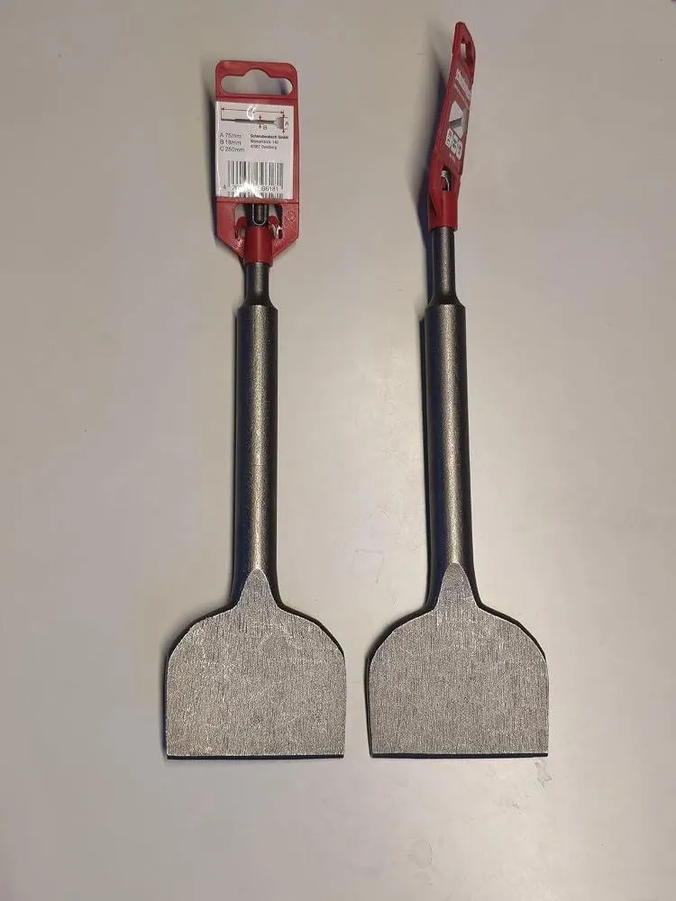 Schwabenbach SDS-Plus scalpello piastrelle 75x250 mm piegato