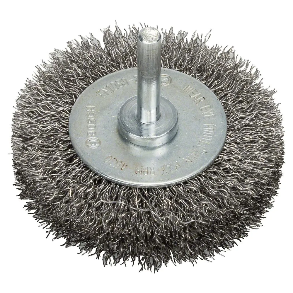 Bosch Expert PRO Inox Clean spazzola a disco 100 mm acciaio