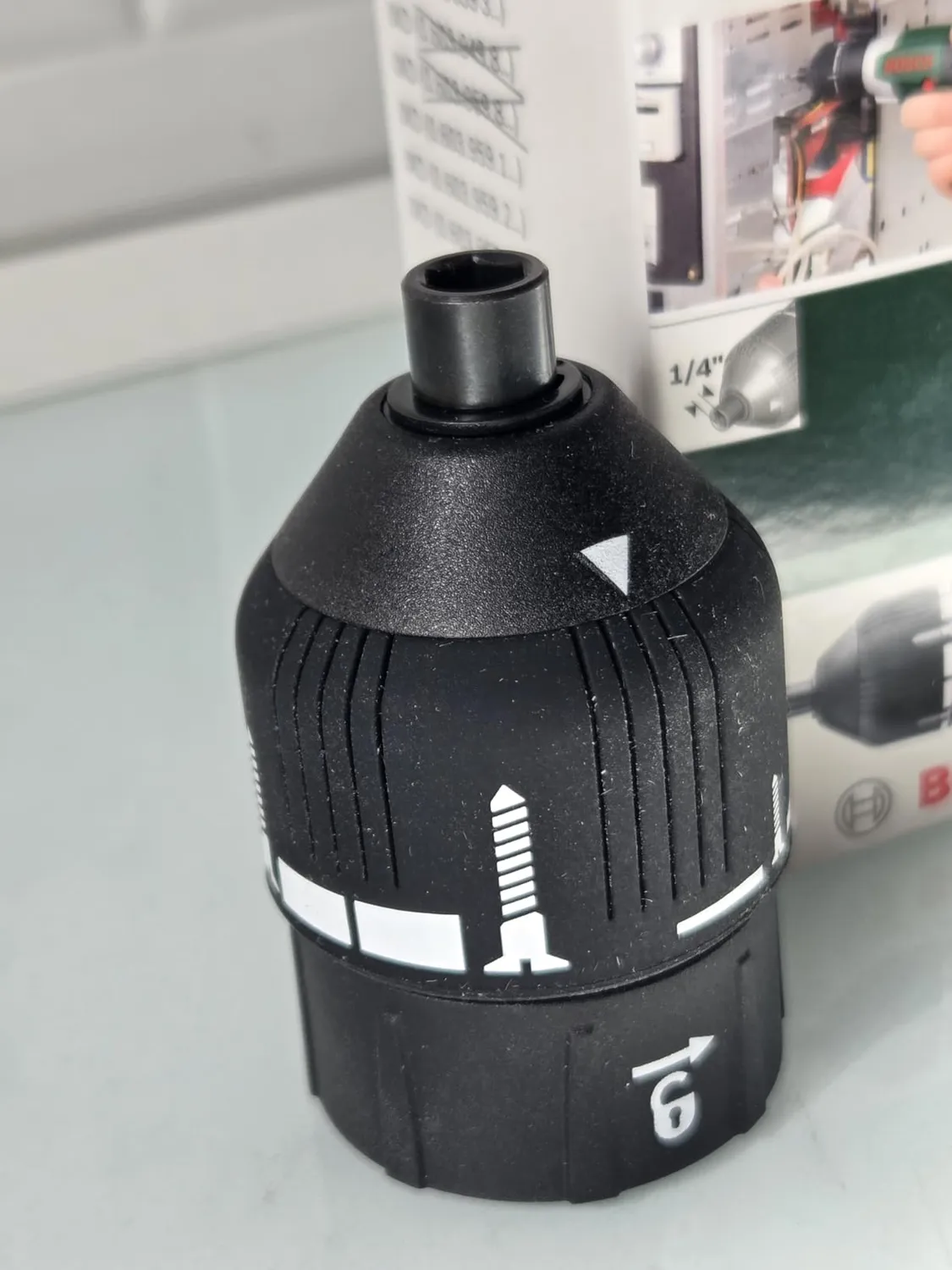 Bosch IXO adattatore controllo coppia IXO III 10 livelli nero