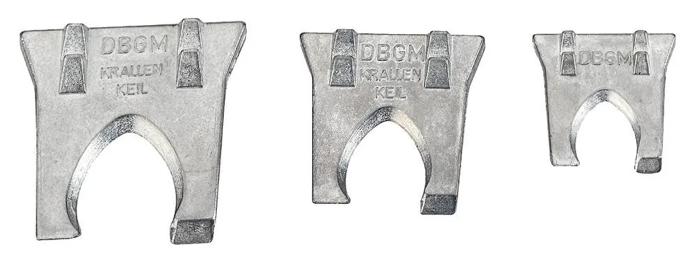 KWB 4494-10 cunei acciaio per manici martello 3 pz