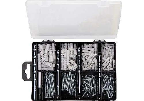 Bosch 2607019511 set fissaggio 173 pezzi tasselli viti