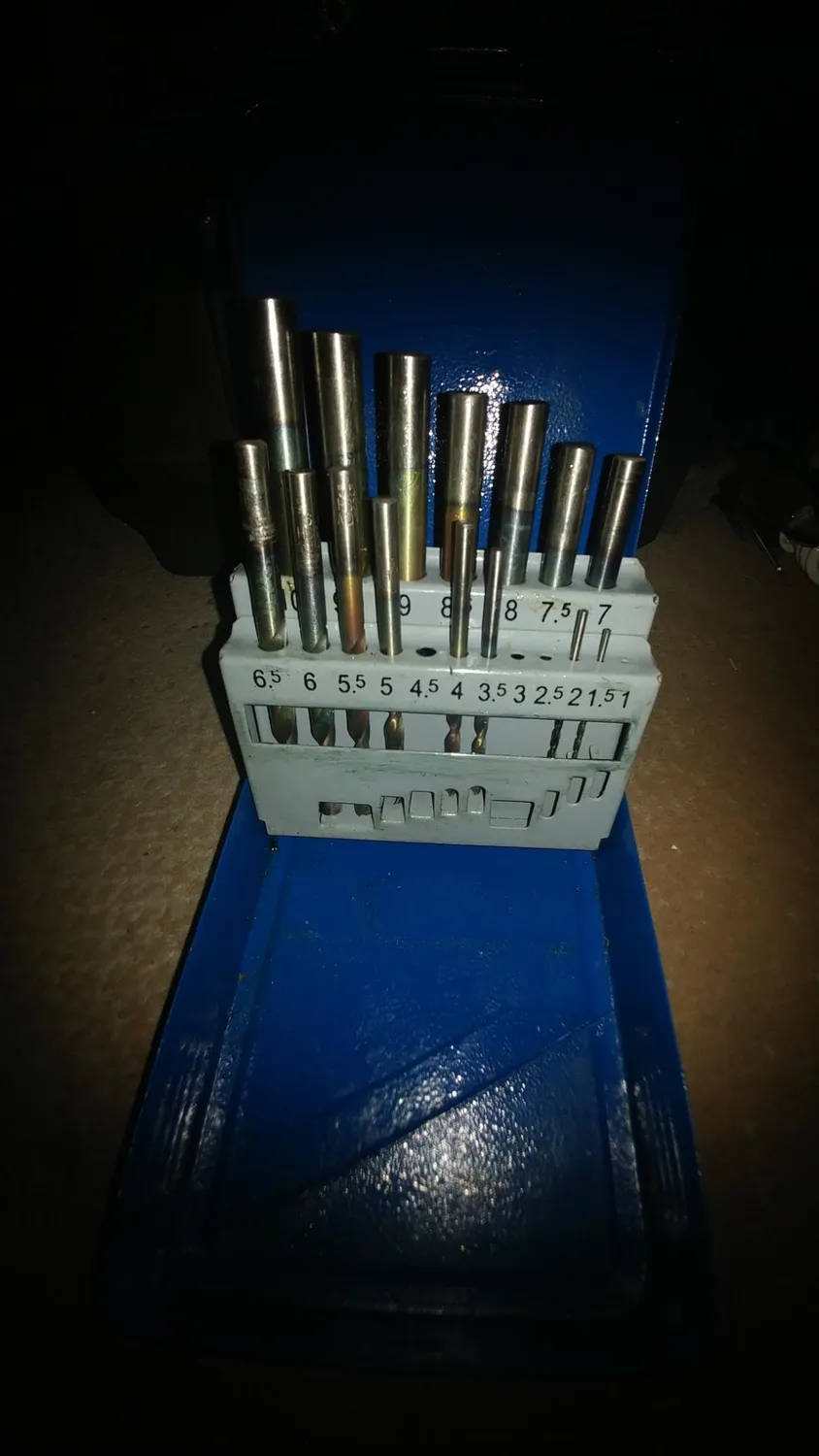 S&R GM punte trapano metallo HSS 25 pezzi 1-13 mm in cassetta