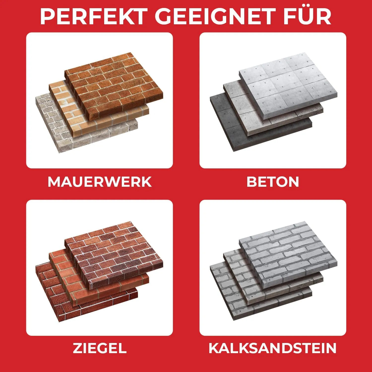 Schwabenbach scalpello quadro SDS Plus 85x45 mm scatole