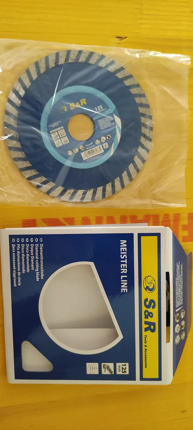 S&R Disco Diamantato Turbo 230x22,2 mm Cemento