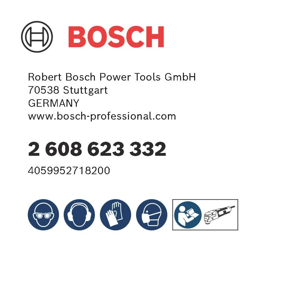 Bosch Expert F460 fogli abrasivi delta 93 mm 50 pezzi assortiti