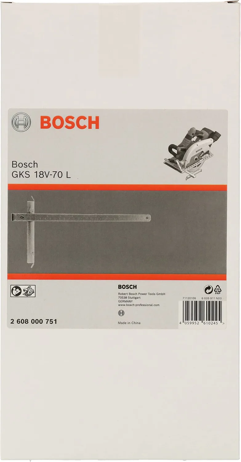 Bosch Accessories guida parallela per GKS 18V-70L seghe