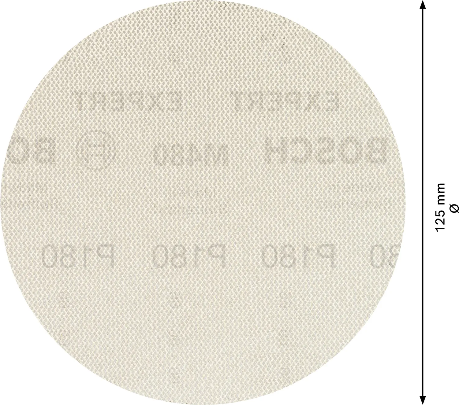 Bosch Expert M480 abrasivi rete 125mm G180 5 pezzi
