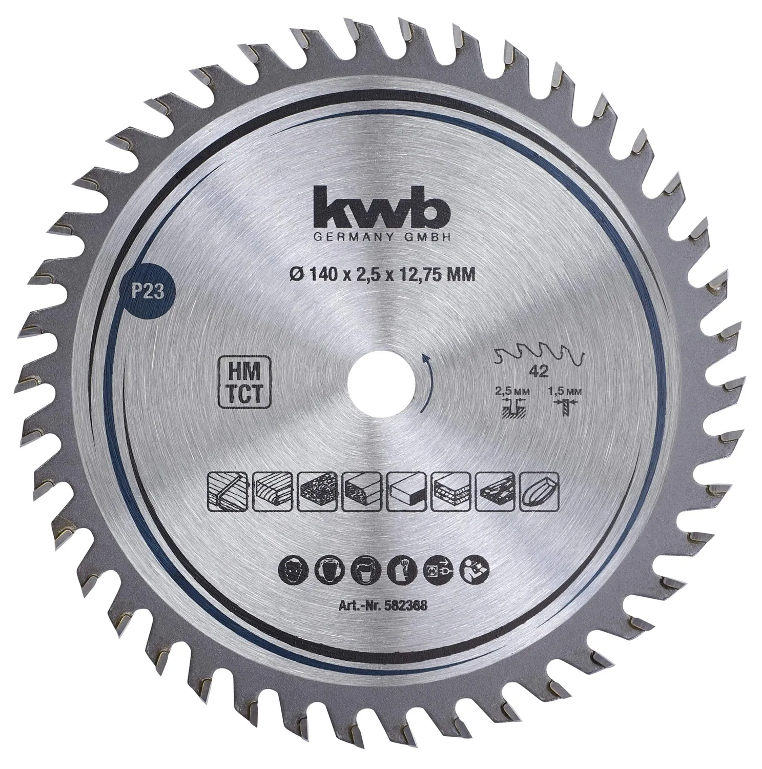 KWB Expert lama circolare 210x30 mm legno taglio rapido