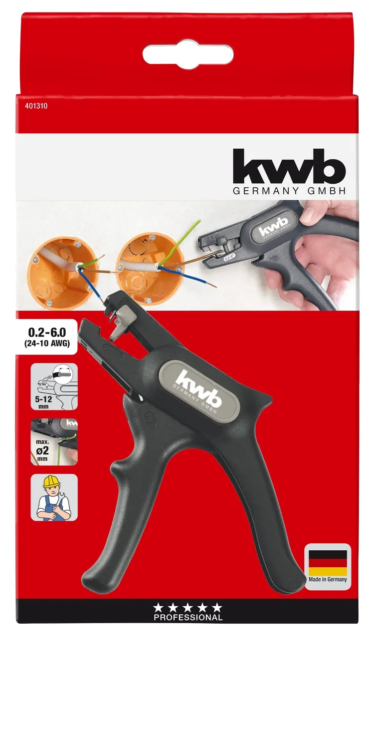 KWB 401310 pinza spellafili automatica 0,2-6 mm²
