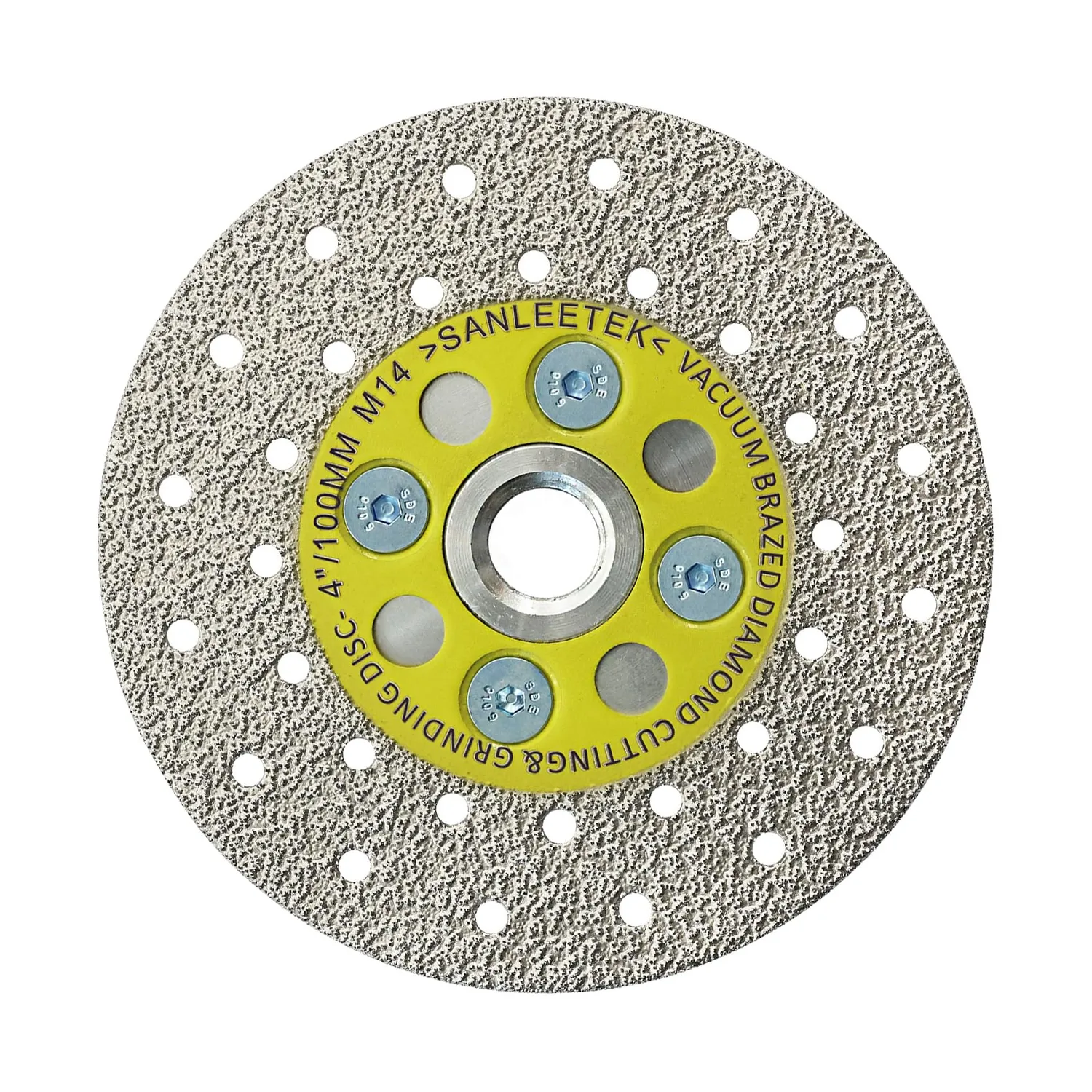 SANLEETEK Disco Diamantato 125mm M14 Doppia Faccia per Marmo