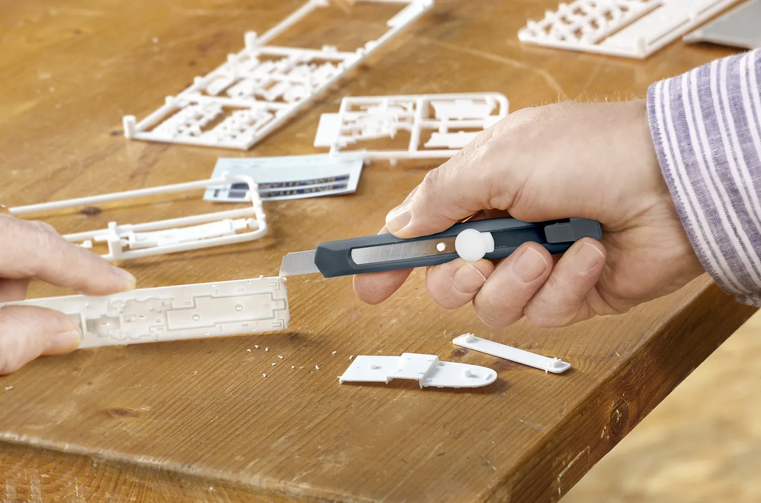 KWB 25995 set cutter 9+18 mm 3 pezzi bloccaggio lame