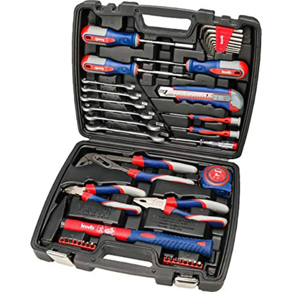 KWB 370730 valigetta utensili plastica 65 pezzi