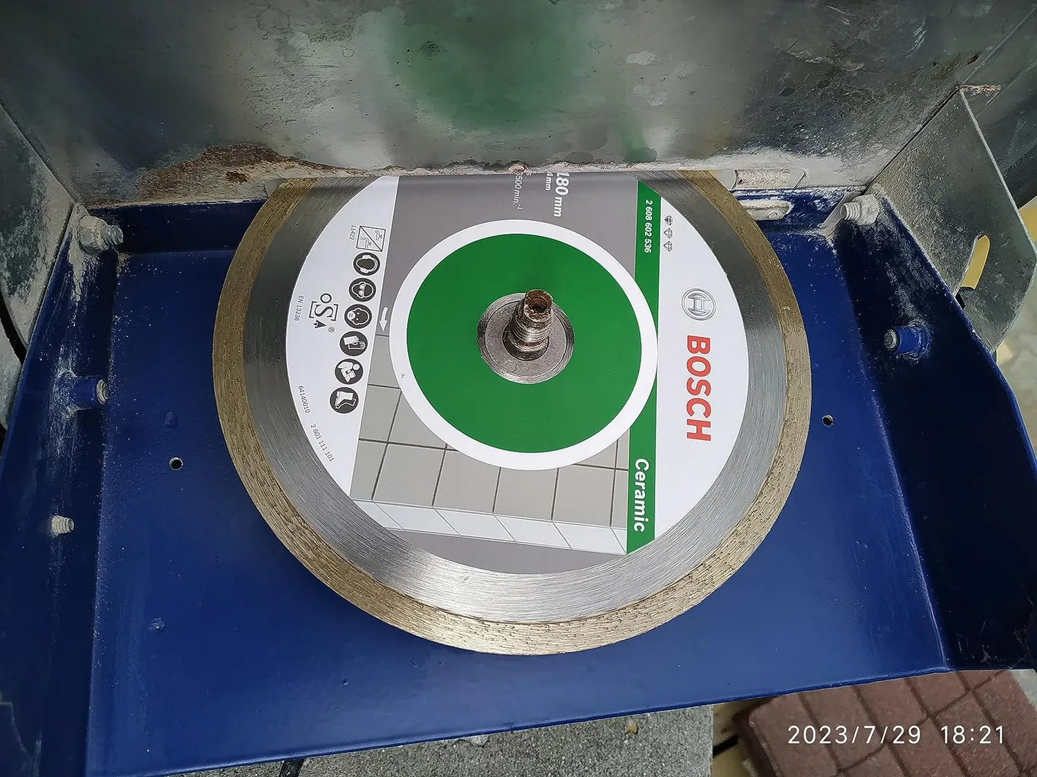 Bosch Expert Standard disco diamantato ceramica 180 mm