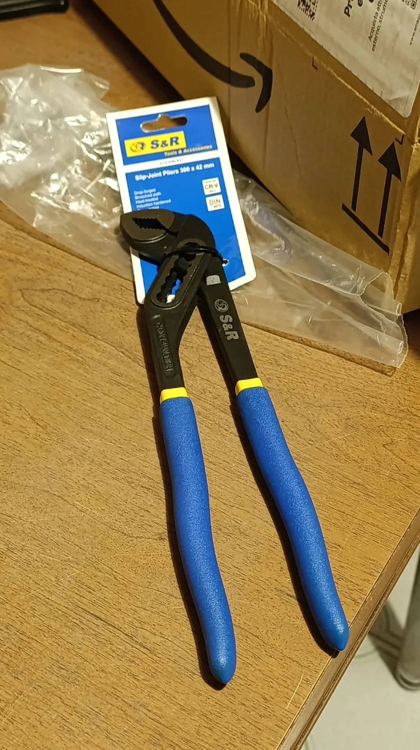 S&R pinza a pappagallo 250 mm 36 mm cromo vanadio