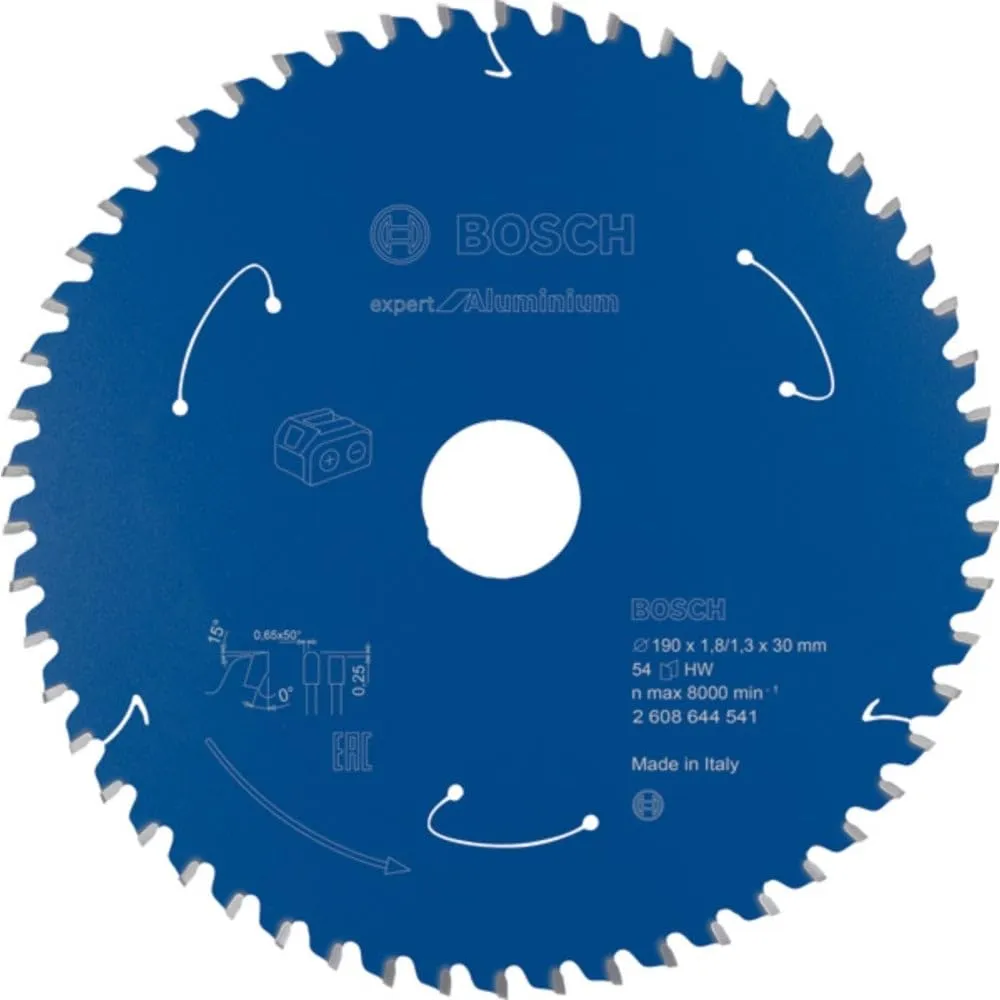 Bosch Expert for Aluminium lama circolare 165x20 54 denti