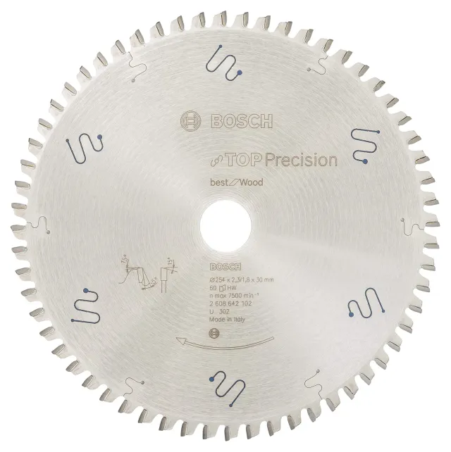 Bosch Expert lama circolare 254x30 mm 60 denti legno preciso