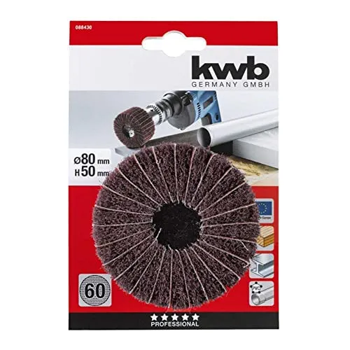 KWB 0884-30 mop abrasivo 75x45 mm corindone