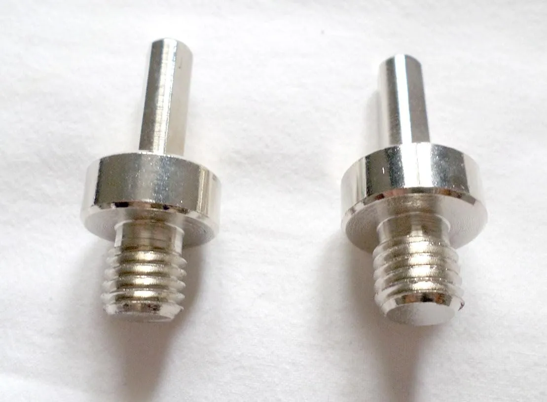BGTEC adattatore M14 gambo triangolare 2 pezzi trapano