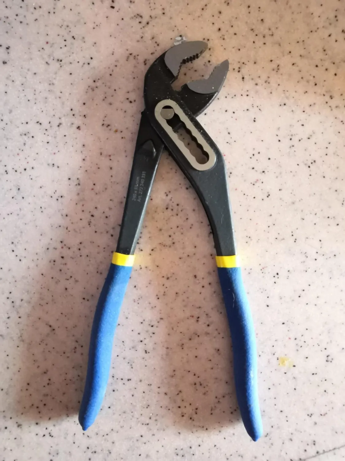 S&R pinza a pappagallo 250 mm 36 mm cromo vanadio