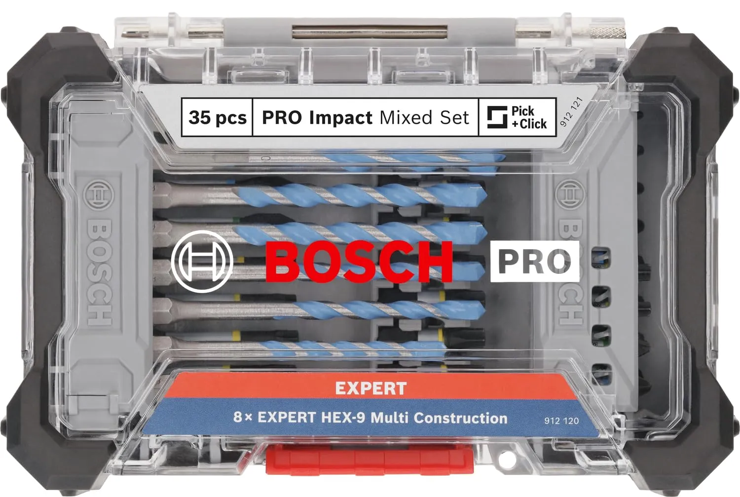 Bosch PRO Impact set misto bit e punte 35 pz multiuso