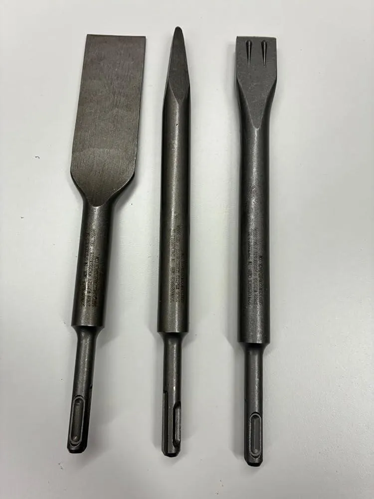 Schwabenbach SDS-Plus scalpelli 250 mm set 3 pezzi acciaio