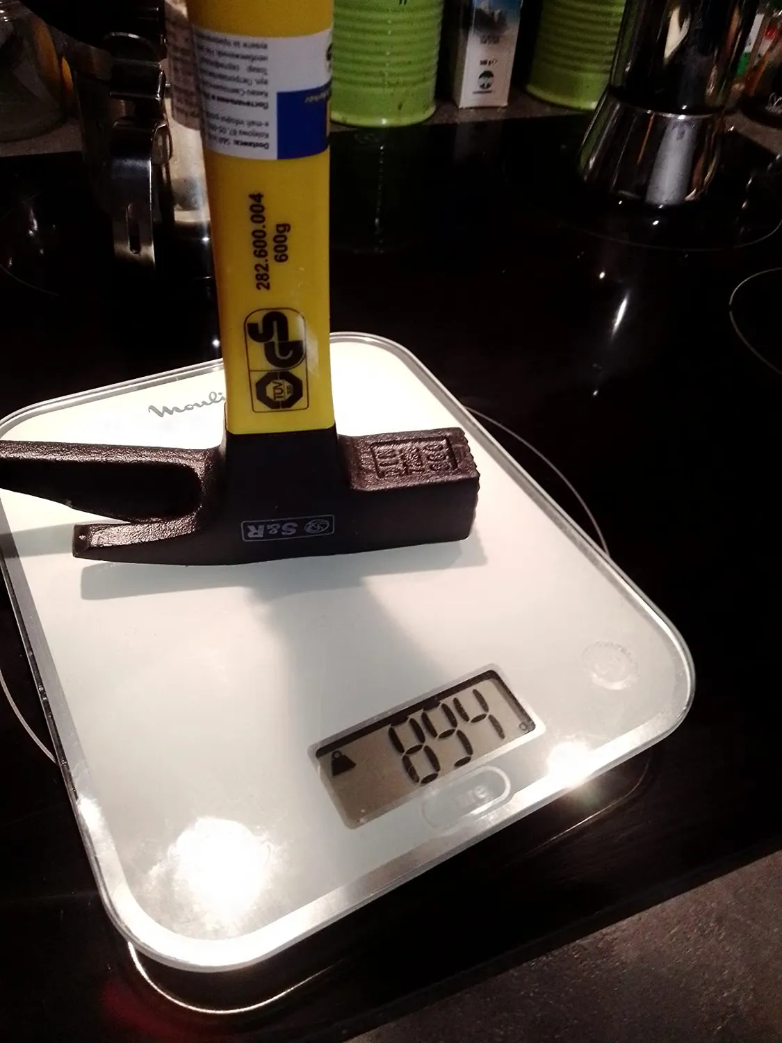 S&R Martello Carpentiere 600 g Calamita Fibra Vetro