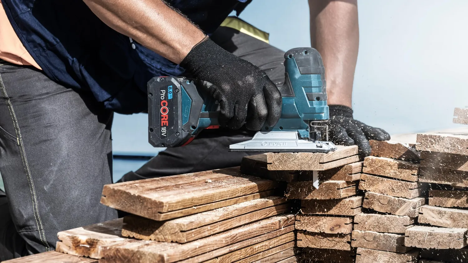 Bosch Expert Hardwood Fast T144DHM lame seghetto 3 pezzi legno duro