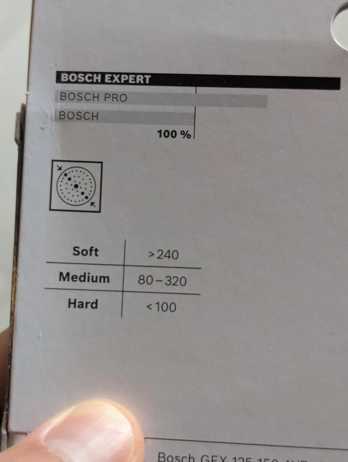 Bosch Expert Platorello Multiforo 150mm Medio Levigatrice