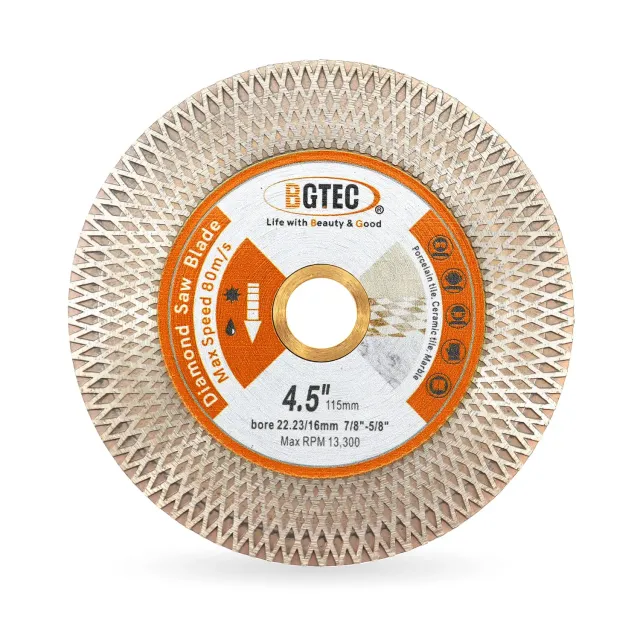 BGTEC disco diamantato 115 mm X per gres porcellanato