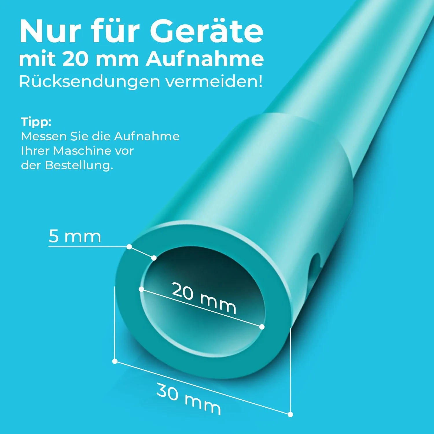 Brunnental 250 mm trivella per terreno 800 mm doppia elica